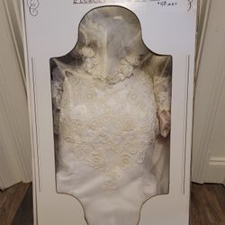 Wedding Gown and Veil (Preserved)