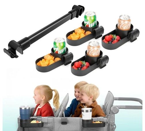4-Pack Stroller Wagon Snack Tray (New)