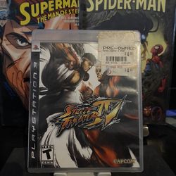 Street Fighter IV PS3 • CIB • Tested • Classic Fighting Game