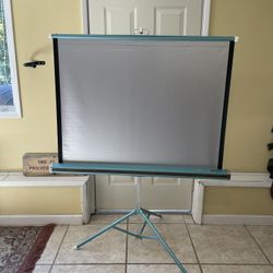 Vintage Projector Screen