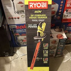 Ryobi 24 In Hedge Trimmer Tool Only
