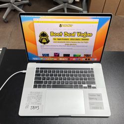 Apple MacBook Pro 16" I7 16GB 512GB Silver SKU5873