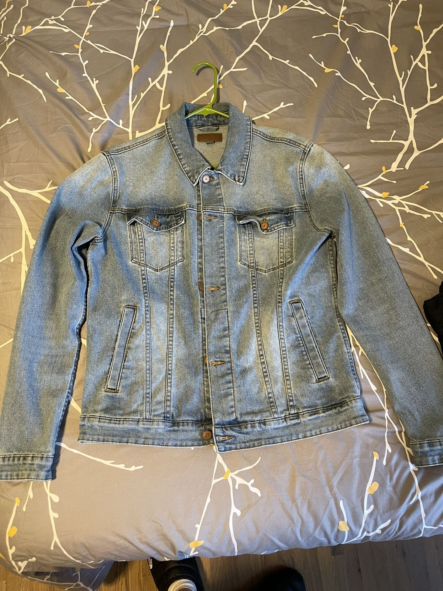 ASOS Mens (L) Light Wash Denim Jacket