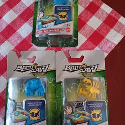 Battle Claw Beast Builer Pack Lot Of 3