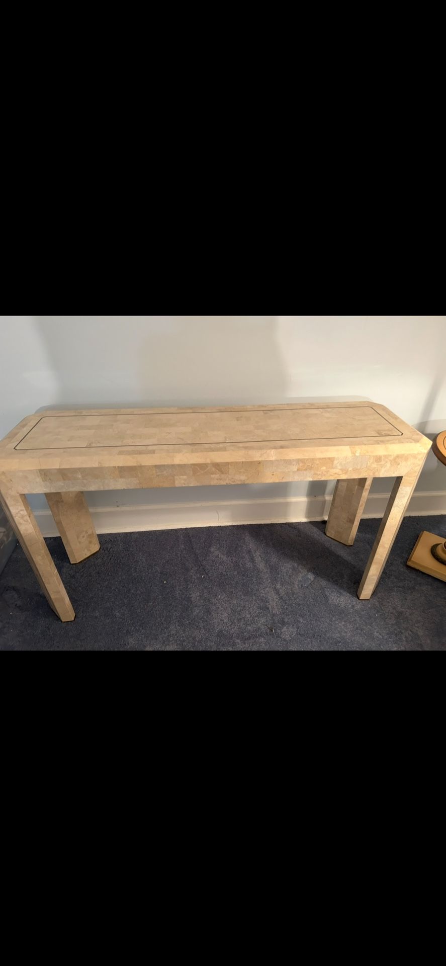 52” Marble Console Table Or Can Be Used As Sofa Table