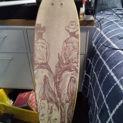 BAMBOO SKATEBOARD ($60) OBO