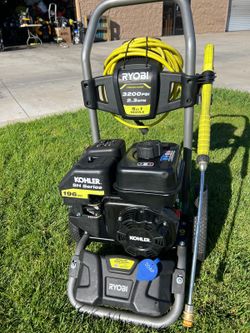 RYOBI GAS 3200 psi pressure washer
