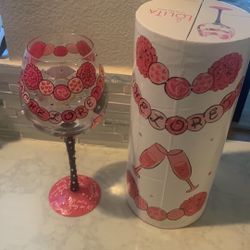 Lolita Bachelorette Wine Glass