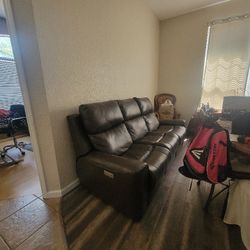 Leather Couch 