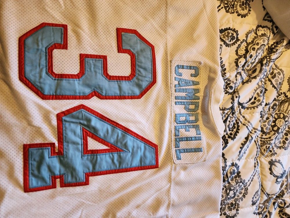Mutchel And Ness Earl Campbell Jersey