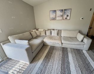 Living room furniture and decor