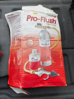 HVAC flush kit