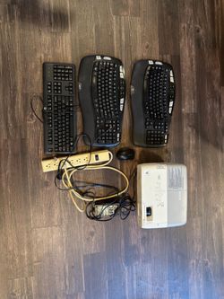 Complete Tech Bundle – Projector, Keyboards & More!