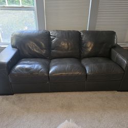 Leather sofa