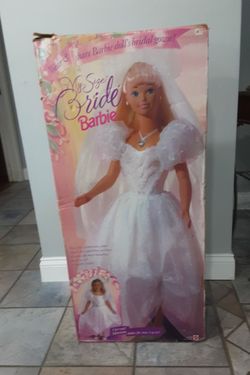 My Size Bride Barbie