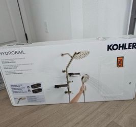 Kohler Hydrorail Shower Head, Kohler Shower Head, Shower Head, Shower Heads, Shower Head Set, Shower Head Rain, Shower Head Kit, Rain Shower Head