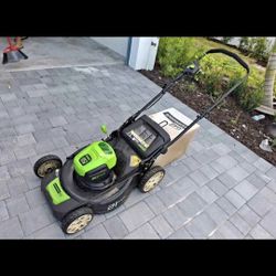Greenworks 21" Blade Electric Lawn Mower
