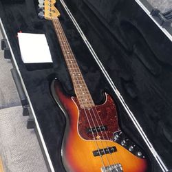 2011 American Standard Fender Jazz Bass + TSA case