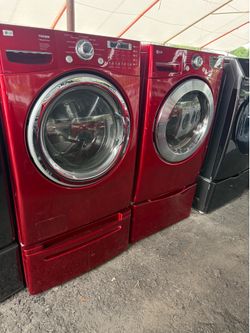 LG washer and dryer set