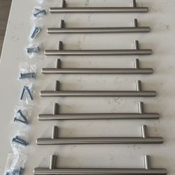 Solid Stainless Steel Cabinet Handles 