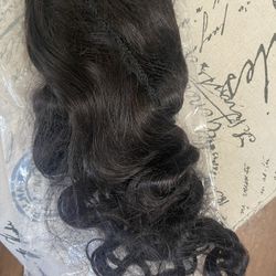 Human body Wave 22 Inches Front Wig