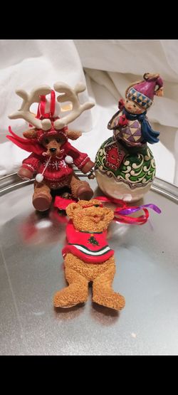 Christmas ornament lot
