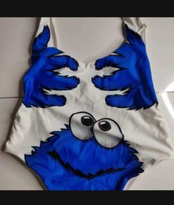 Cookie Monstor One Piece Swimsuit