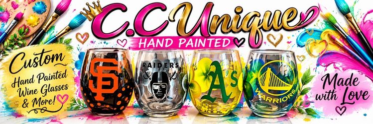 custom hand painted wine glasses