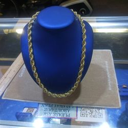 10 K Rope Chain