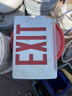 Exit Sign