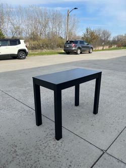Black Desk with Drawer