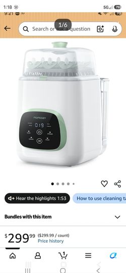 Momcozy bottle washer