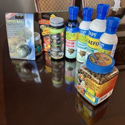 Turtle Food & Tank Accessories 