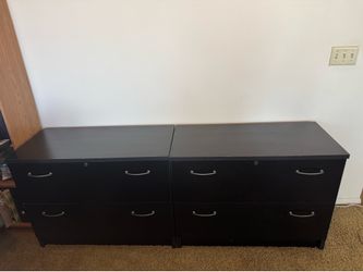Black Filing Cabinets