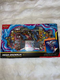 Pokémon Mega Greninja EX Premium Collection Box