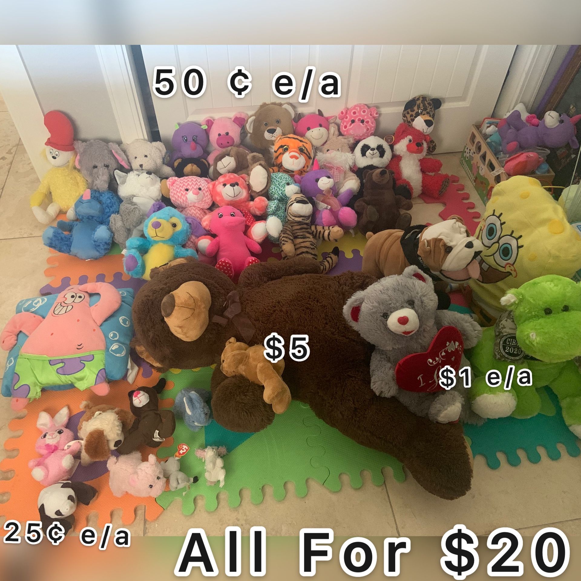 Stuffed Animals Toys Teddy Bear