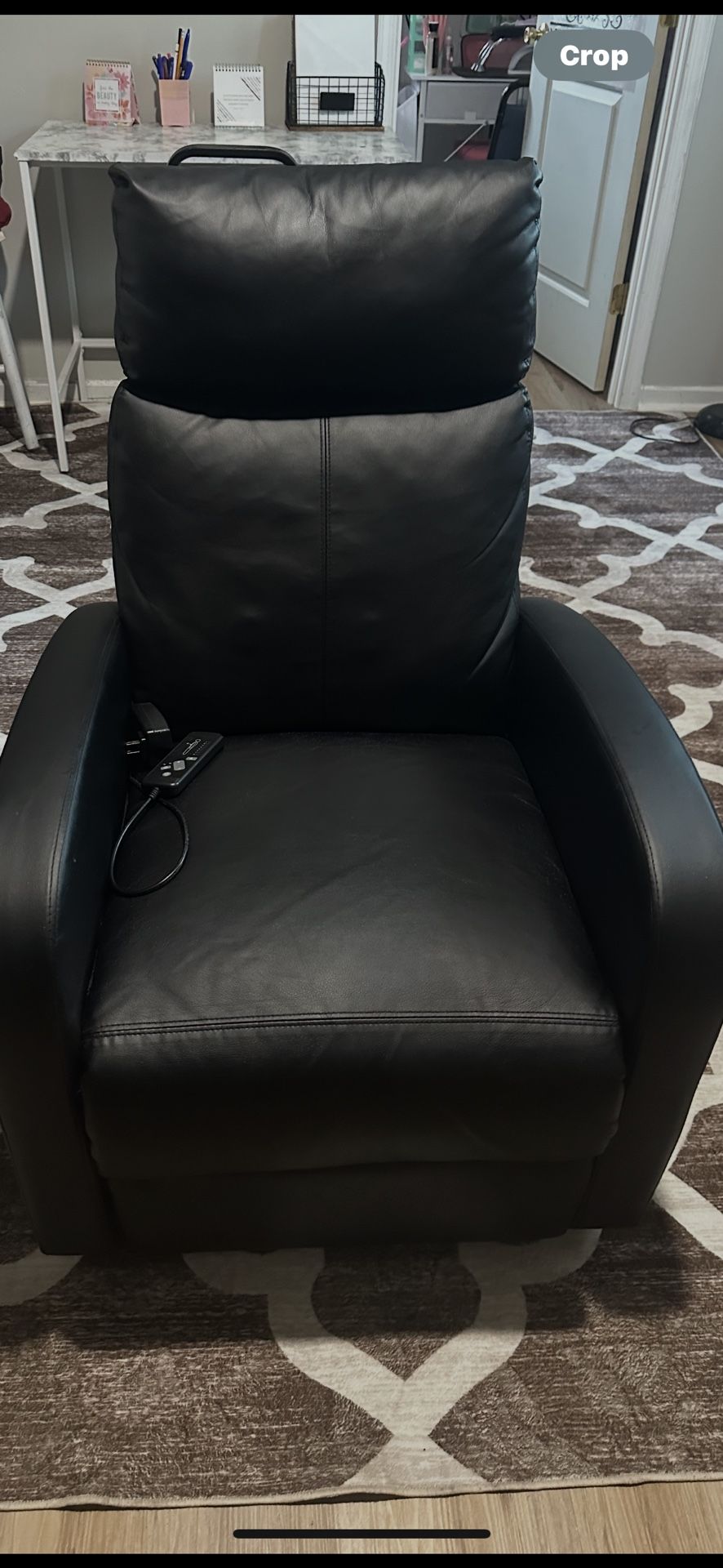 Recliner And Pink Teens Couch