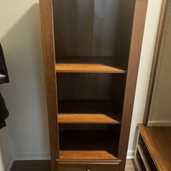 Shelves With Drawer