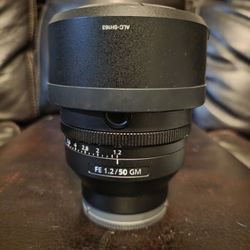 Sony 50mm 1.2 GM