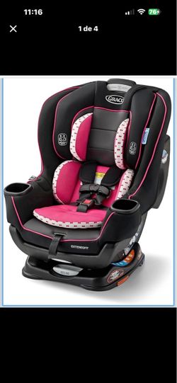 NEW! Graco - Extend2Fit Convertible Car Seat, Kenzie