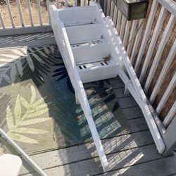 Free Free. Pool Ladder 2 Years Old. Skimmer Net