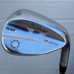 Titleist Vokey SM6 58° Wedge Steel Shaft