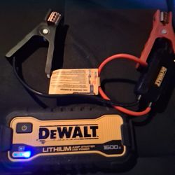 DeWalt jumper starter 160 amps