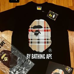 BAPExBURBERRY Tee