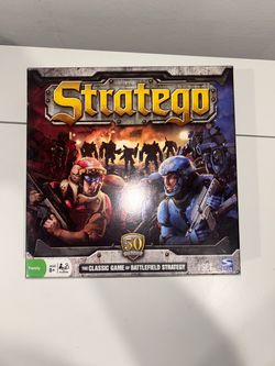 Stratego 50 Years Edition Board Game – 2011 Spin Master