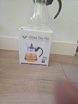 Glass Tea Pot 750ml NEW
