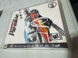 PlayStation three paradise burnout
