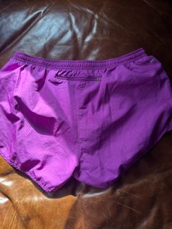 Purple Nike Running Shorts L