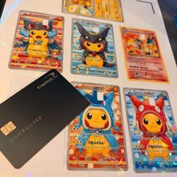 Debit card stickers Pokemon