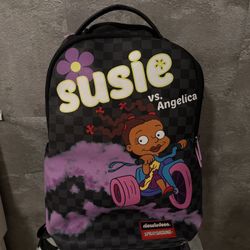 Sprayground Rugrats Susie vs Angelica backpack 